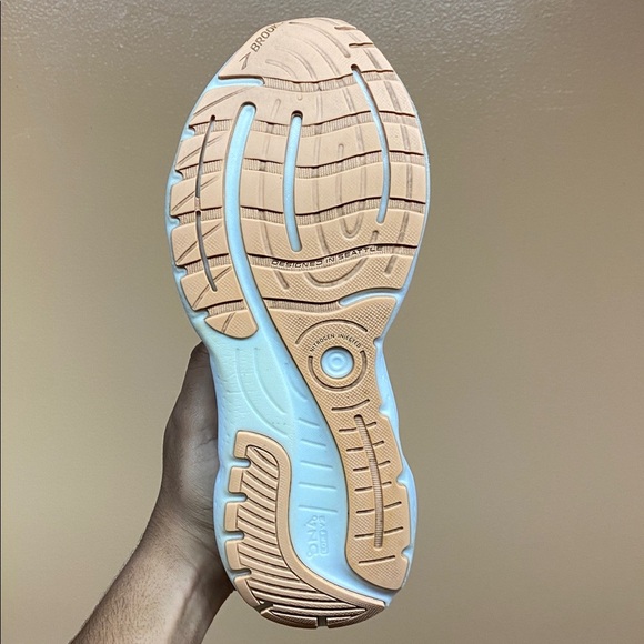 Brooks Glycerin 20 Women’s Running Sneakers “White Grey Peach” Size 10 Medium - Picture 14 of 16